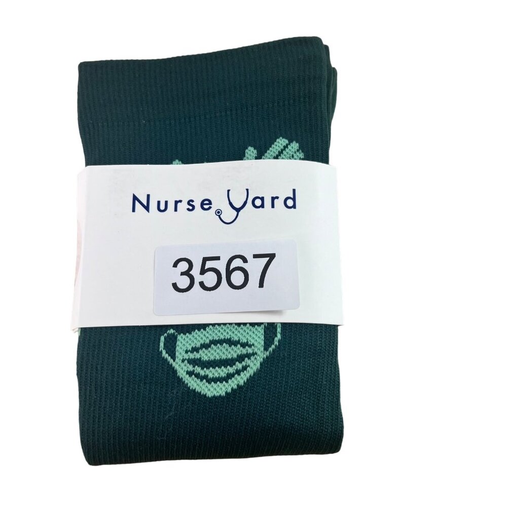 Compression Stockings Socks PPE  Green Womens Unisex